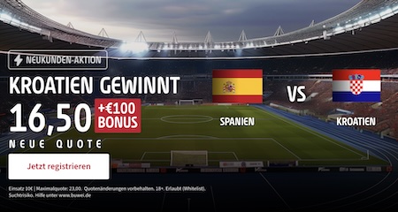 Tipico Boost Sieg Kroatien