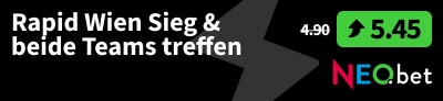 NeoBet Boost Rapid Wien gegen Braga