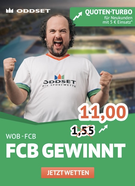 ODDSET Boost Bayern Sieg