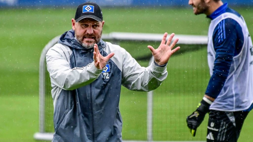 HSV Coach Baumgart (28.9.24)