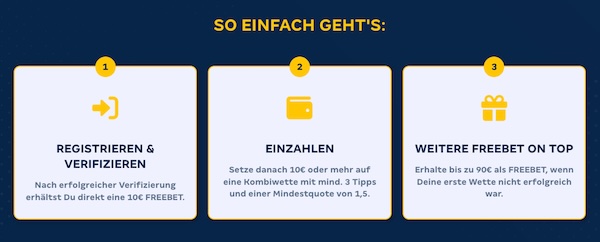 MerkurBets Freebet Anleitung