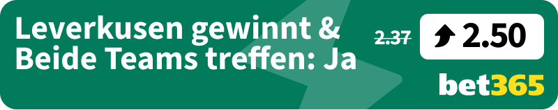 bet365 hoffenheim leverkusen boost