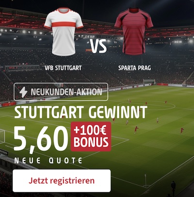 tipico boost auf vfb stuttgart gewinnt gegen sparta prag