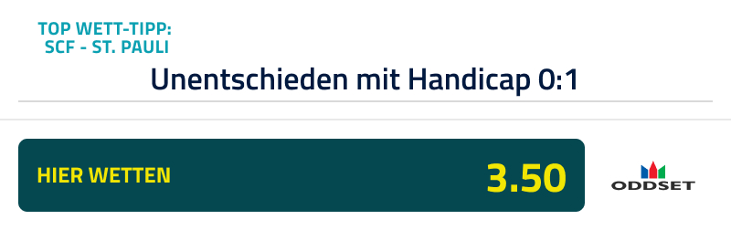 Top-Tipp zu Freiburg vs St. Pauli am 28.9.24