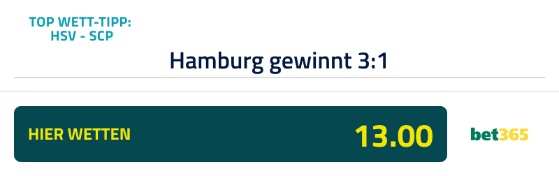 Top-Tipp zu Hamburg vs. Paderborn
