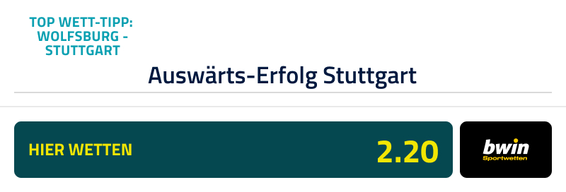 Top-Tipp zu Wolfsburg - Stuttgart am 28.9.24