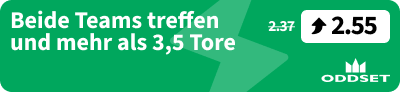 ODDSET Boost für FCA - Gladbach, 4.10.24