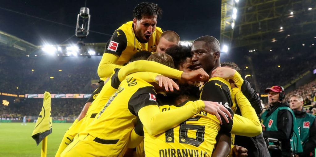 Jubel beim BVB vor UCL-Partie am 1.10