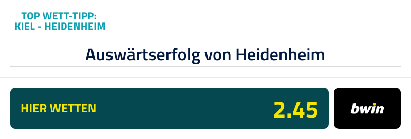 Heidenheim Sieg bwin