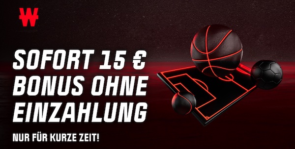 Bis 10. November - bei Winamax anmelden und 15€ Gratiswette ohne Einzahlung kassieren!