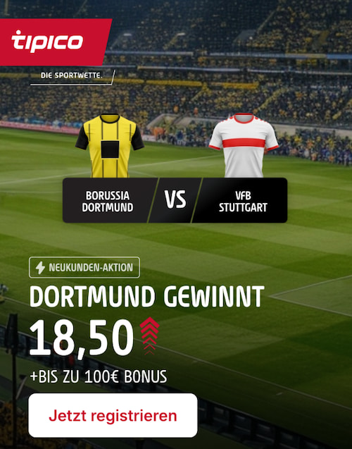 TIpico Aktion zum BVB am 8.2.25