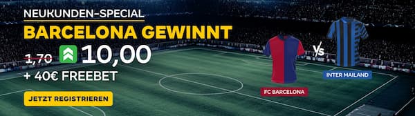 Merkur Bets Quotenboost Barcelona, 30.4.