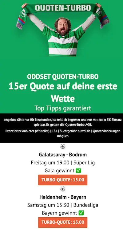 oddset boost gala fcb, 19.4.