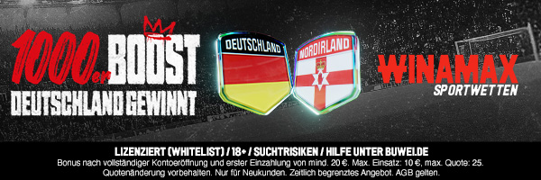 deutschland boost winamax, 7.9.