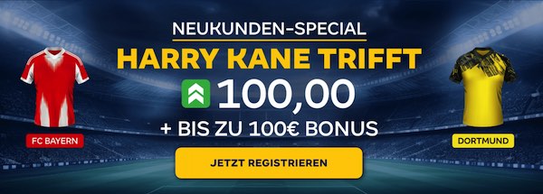 Kane trifft vs BVB, 18.10.