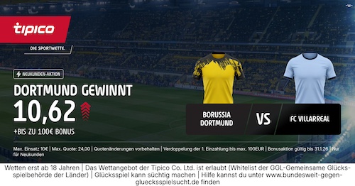 BVB Boost Tipico, 25.11.