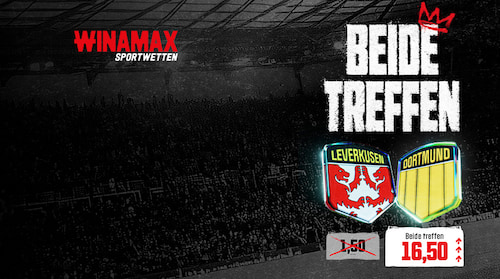 Winamax Bonus LEV BVB, 29.11.