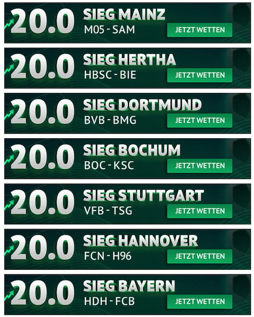 ODDSET Boost KW 51, 16.12.